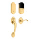 Baldwin 85358 Boulder Full Dummy Handleset