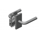 INOX TL7 Interior Tubular Lockset, GT/ SH Rose, Group A, Non-Quick Ship