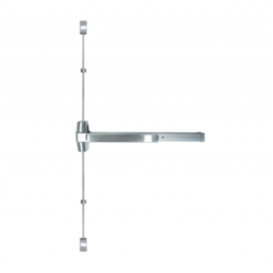 INOX ED93F-CVRW3684 Grade 1 Heavy Duty, Concealed Vertical Rod For Wood Door, Fire Rated, Satin Stainless Steel