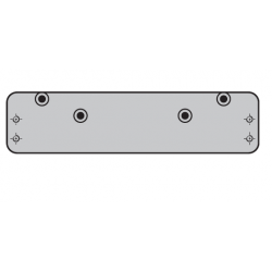 INOX DCDP61 Drop Plate for DC61 Door Closer