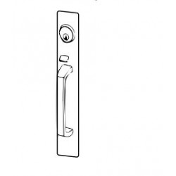 International Door Closers Pull Plate Trim For 8000 Series Exit Device