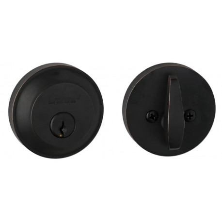 Delaney BV3106 300 Series Bravura Zinc Deadbolt, Single Cylinder