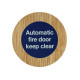 Modric 88 Series Holt Signage Disk, European Oak