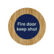 Modric 88 Series Holt Signage Disk, European Oak