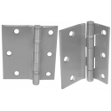 PBB BB5345 5 Knuckle Ball Bearing Stainless Steel 4.5" Hinge, Full Surface Standard Weight