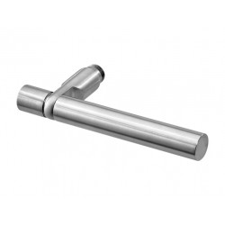 Modric SS3023G Allgood Lever Handle for Glass Patch Lock, Satin Stainless Steel