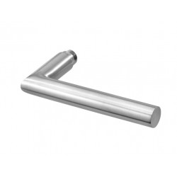 Modric SS3070G Allgood Lever Handle for Glass Patch Lock, Satin Stainless Steel