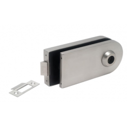 Modric 813 Allgood Horizontal Latch Patch Fitting, Satin Stainless Steel