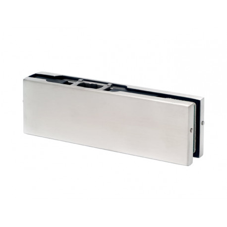 Modric 800 Allgood Bottom Patch Fitting, Satin Stainless Steel
