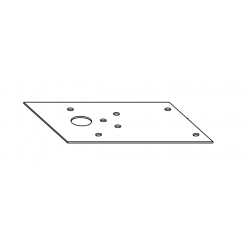 Rixson 3274010 Floor Plate Package For Independently Hung Closer