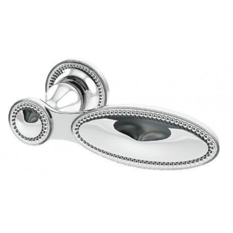 Von Morris 98831/56172 Beaded Lever With Small Beaded Rose, Entry Mortise