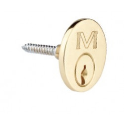 Von Morris 9059 Dummy Cylinder Plug Below Logo