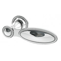 Von Morris 8831/5617 Beaded Lever With Small Beaded Rose, IML Mortise Sets