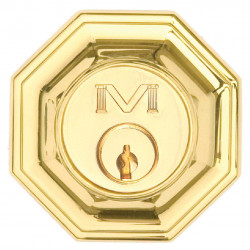 Von Morris 18858 Moorestown Deadbolt Cylinder Rose