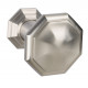 Von Morris 08281 Large Moorestown Knob With Small Moorestown Rose, Tubular Latch Sets