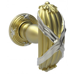 Von Morris 032215 Small Ribbon & Reed Knob/Small Rose