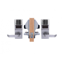 Alarm Lock PDL6300 Networx Double Sided Prox/Digital Lock,Finish-Satin Chrome