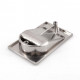 Sugatsune HH-DN-WB Recessed Pull, White Bronze