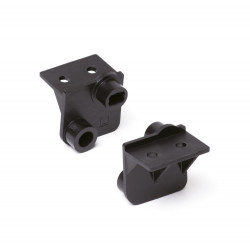 Sugatsune UKZ11-BL Bracket For Surface Mount, Finish-Black