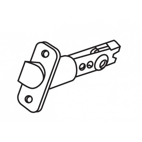 Delaney 9074UL Adjustable Spring Latch - UL Passage