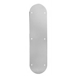 Rockwood 73RE Round Ends Push Plates .125" Thick- Plate