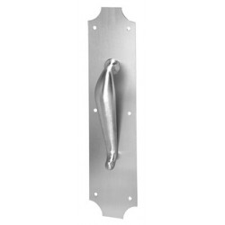 Rockwood 147 x 77C Decorative Pull Plate-4" x 16" Plate
