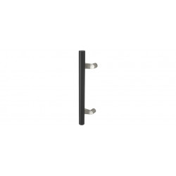 Rockwood RM39 Offset Black Pull - Flat Ends