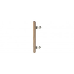 Rockwood RM41 ArborTek - Wood Grip Offset Pull - Round Ends