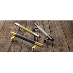 Rockwood RM7510 Knurled Series Offset Pull Flat Ends