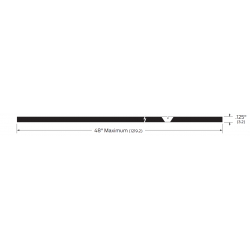 ZERO 60 Cover Plate Wide Max.- 48"