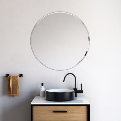 Bain Signature Cardiff Round Bevelled Glass Mirror