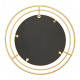 Bain Signature Genova Mirror With Gold Decorative Round Frame