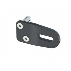 Locinox BOLTON-P Bolt-On Grip with Quick-Fix in Uncoated Aluminum, 2-Pcs.