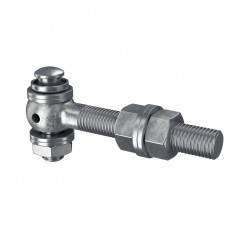 Locinox 1034A2-M16-110-50 Corrosion-Resistant & Vandal-Proof Eyebolt Set