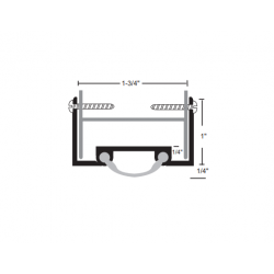 NGP 5V Smooth Vinyl Door Shoe