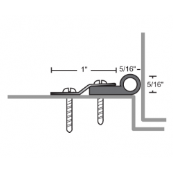 NGP 129USS Stainless Steel Polyurethane Perimeter Seal