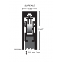 NGP 421N Neoprene Heavy Duty Surface Automatic Door Bottom