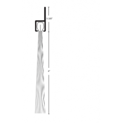 NGP I-615 Nylon Brush Perimeter Seal
