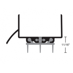 NGP 819T Thermoplastic Thermal Break Door Shoe