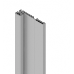 NGP HD2100 Full Surface Swing Clear Continuous Geared Hinge 1/32" Door Inset for 1-3/4" to 2-1/4" Doors