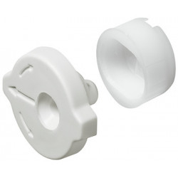 Hafele 039.60.709 Drw Front Adj Fitt PL WH 2MM
