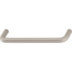 Hafele 116.07.664 Handle Steel Antimicrob Matt Nickel M4 CTC 96MM