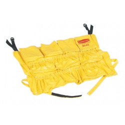 Rubbermaid Commercial Products FG264200YEL Brute Caddy Bag For 32 and 44 gal Container, Yellow