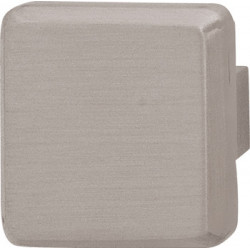 Hafele 123.08.641 Knob Georgia Zinc M4, 32 mm CTC, Brushed Nickel 102ZN14