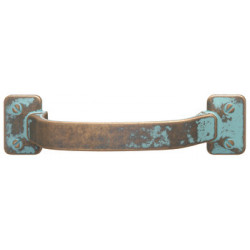 Hafele 123.31.031 Handle Verdi Zinc Rustic Copper M4 CTC 96MM
