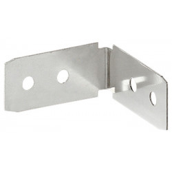 Hafele 126.37.990 Fastening Bracket Passages Stainless Steel