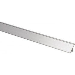 Hafele 126.40.900 Edge Profile Aluminum Satin 2500MM
