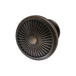 Hafele 133.50. Knob Crawford Zinc 8-32