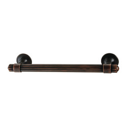 Hafele 133.50. Amerock, Sea Grass Collection Handles, 8-32, Zinc