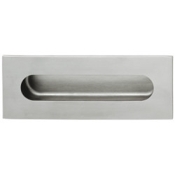 Hafele 152.52.002 Mortise Pull Stainless Steel Matt 185MM X 70MM